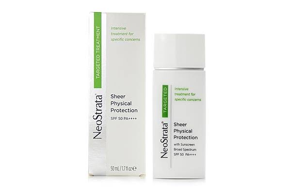 neostrata targeted treatment sheer physical protection spf50