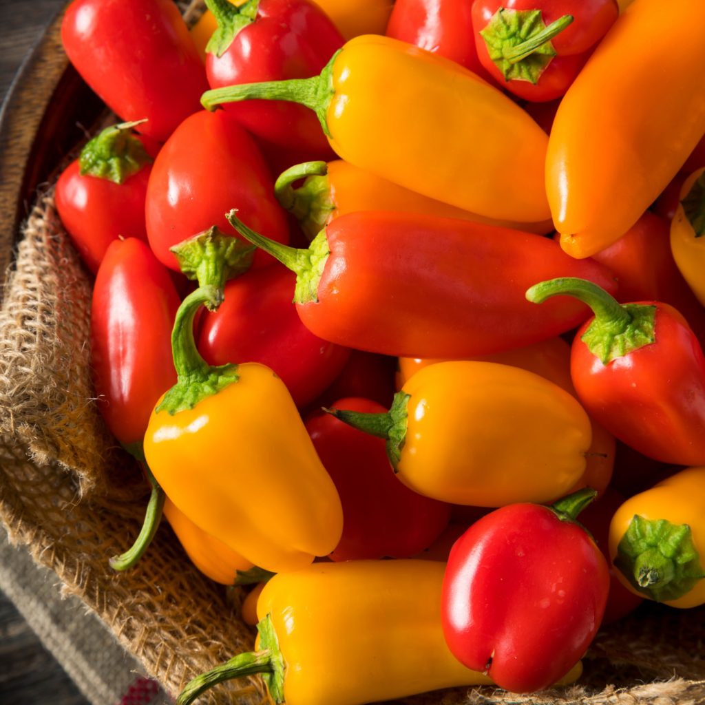 Red Pepper as source of vitamins c