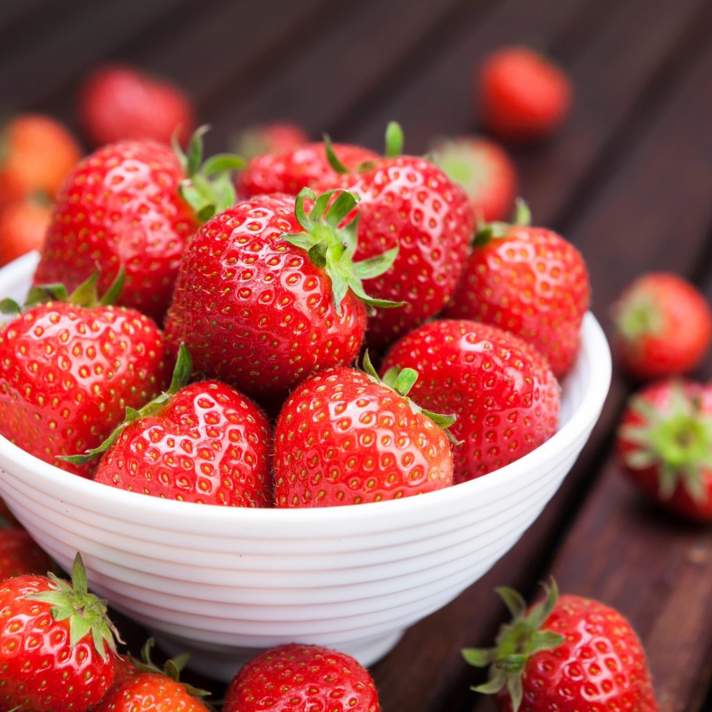 Strawberries as source of vitamins c