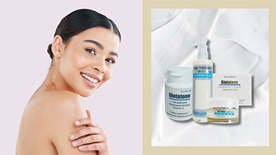 Get Glowing, Healthy Skin With The New MD Therapy Glutatone Whitening Set