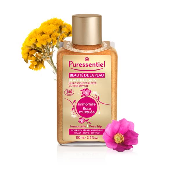 Puressentiel Beautiful Skin Glitter Dry Oil (100ml)