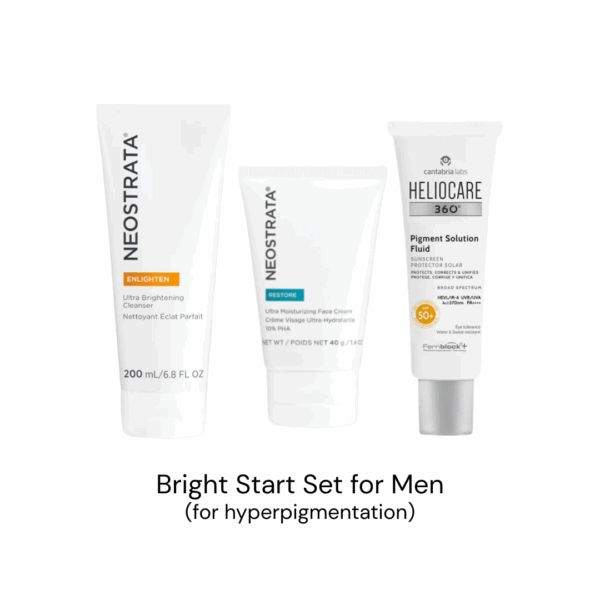 Bright Start Set for Men (for hyperpigmentation)